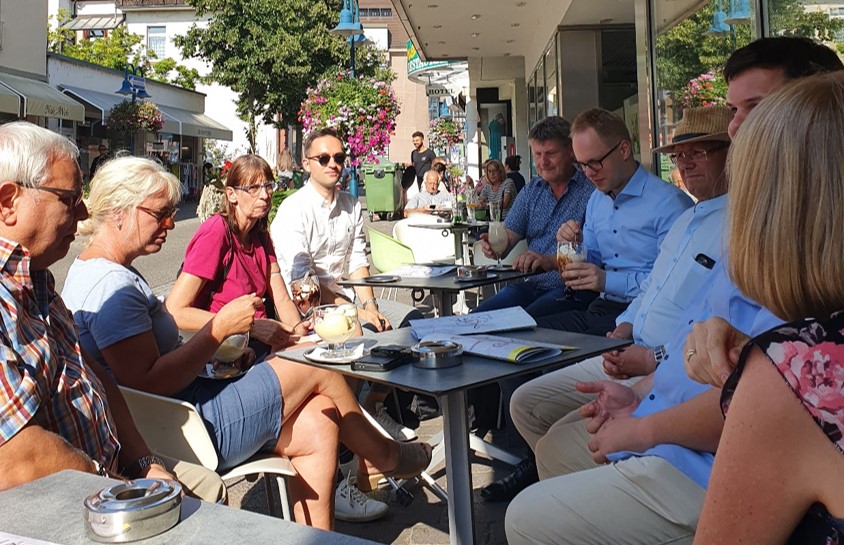 Eis mit Jens Brandenburg