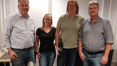 Landtagskandidat Holger Höfs bei der FDP Hockenheim